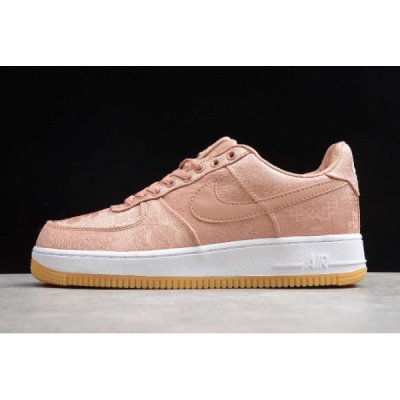 Nike Air Force 1 Low Prm Pembe Altın Kaykay Ayakkabı Türkiye - QKL1LVKG